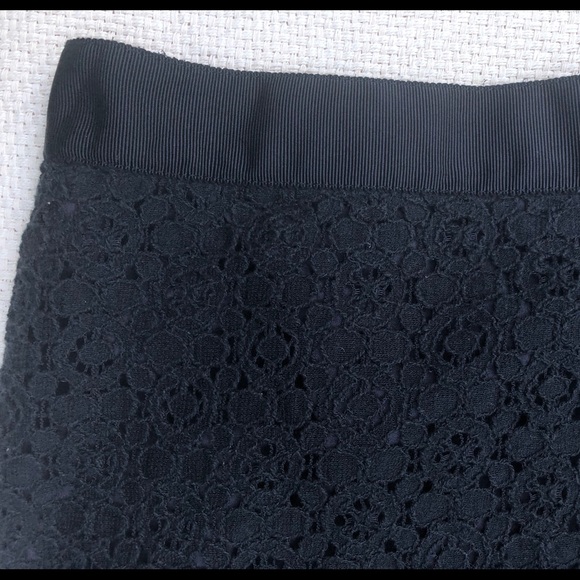 SOLD ON EBAY J. Crew Black Eyelet Mini Skirt - Picture 6 of 8